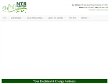 Tablet Screenshot of ntselectric.com